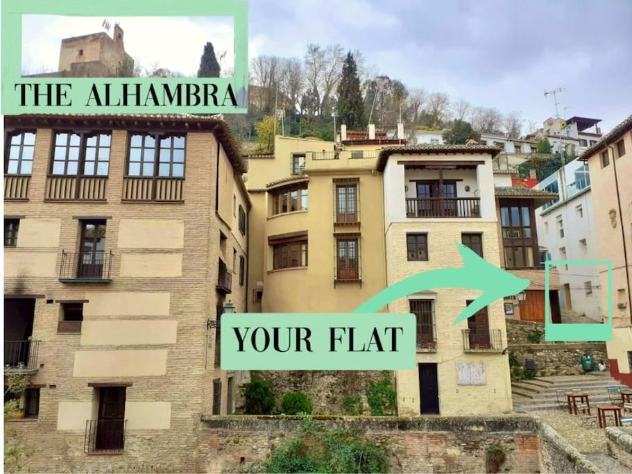 Cosy Apartment / Literally At The Foot Of Alhambra Granada Esterno foto